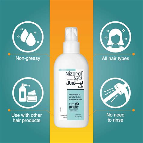 Buy Nizoral Anti Itching Scalp Tonic 100ml Online At Best Price In The