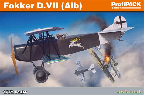 Eduard Fokker D Vii Alb Profipack Edition