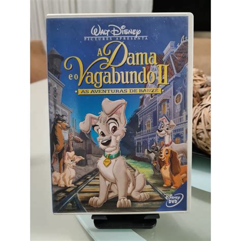 A DAMA E O VAGABUNDO II DVD DISNEY Shopee Brasil