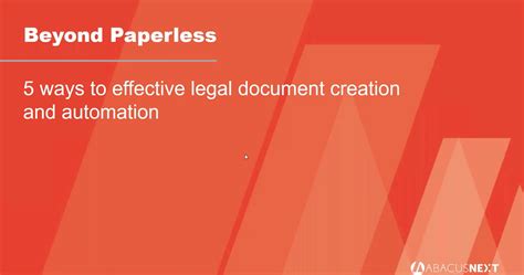 Ways To Effective Legal Document Creation And Automation Hotdocs