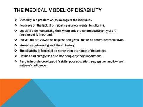 Ppt Introductory Awareness Of Models Of Disability Powerpoint