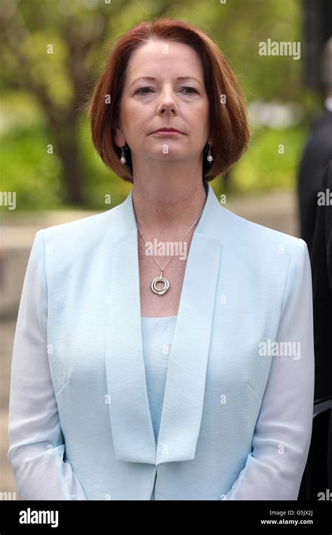 The Prime Minister of Australia Julia Gillard who met the Prince of ...