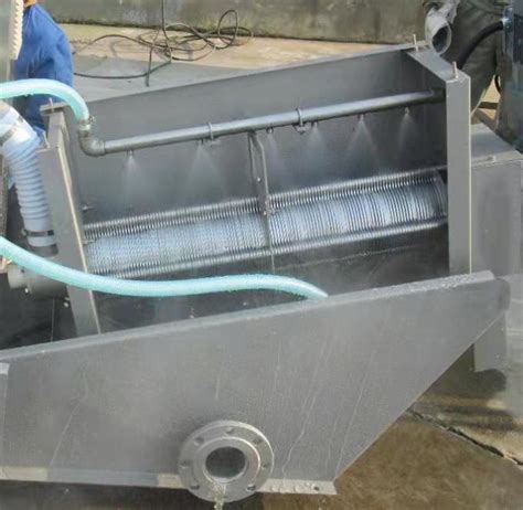 Volute Screw Press Sludge Dewatering Machine Snail Stacking Integrated