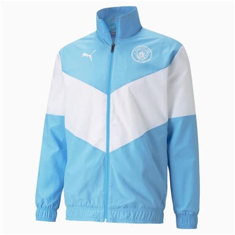 Jaqueta Puma Manchester City Pr Jogo Masculina Em Promo O