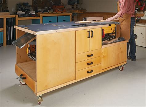 All In One Woodworking Bench