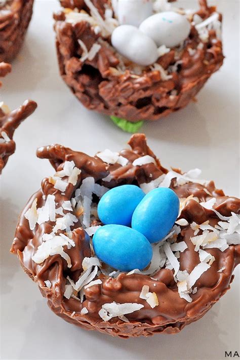 Coconut Bird Nest Cookies