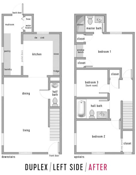 The New Duplex Floor Plan | Young House Love