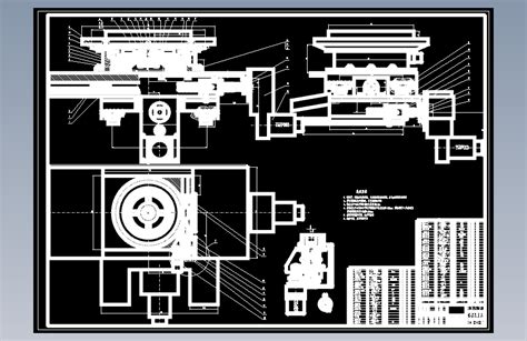 Ecm Ii型数控机床工作台及数控系统设计【含cad图纸】autocad 2000模型图纸下载 懒石网