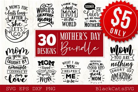 Mother S Day Svg Bundle Designs Mother S Day Svg