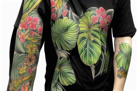 Jungle Flower Tattoos | Best Flower Site