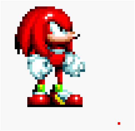 Knuckles Sprite Sonic Mania Hd Png Download Transparent Png Image