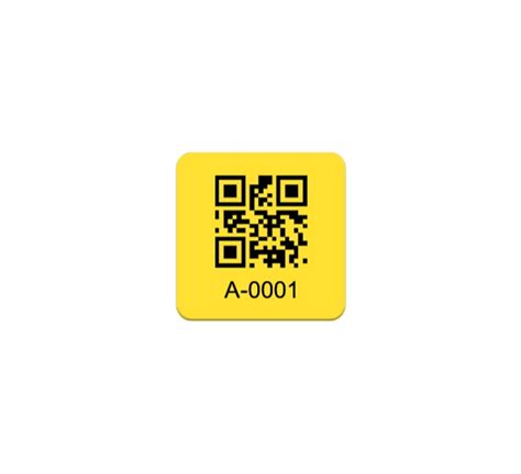 QR Asset Tags | Custom QR Asset Tags - Bannerbuzz.co.uk