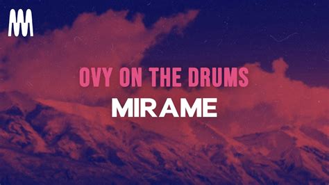 Blessd Ovy On The Drums Mírame Letra Lyrics YouTube