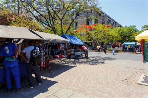 Street in Francis Town, Botswana Editorial Stock Image - Image of city ...