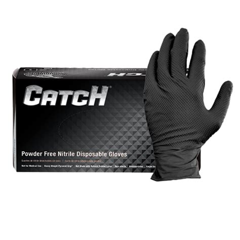 Nitrile Texture Gloves Black North Woods Proudly A Part Of Bradyplus