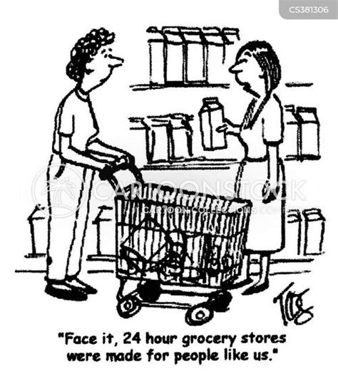 grocery store cartoons  comics funny pictures  cartoonstock