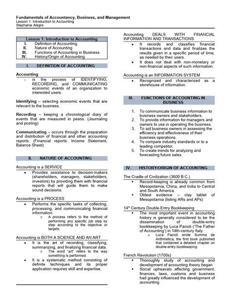 Basic Accounting | PDF | Accounting | Accountant