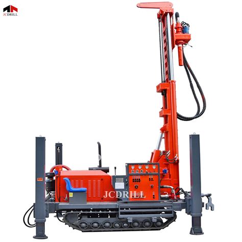 M Deep Dth Hydraulic Crawler Drilling Rig For Borehole Crawler