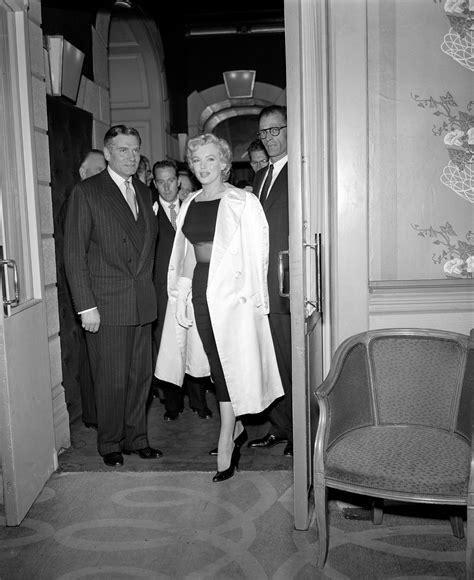 Sixty Four Years Ago Marilyn Monroe Wore Sheers To A London Press Event Go Fug Yourself Go