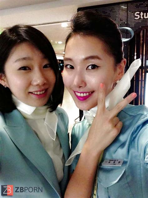 Korean Air Hostess Takes Self Pictures ZB Porn