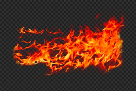 Orange Fire Flames HD PNG | Citypng