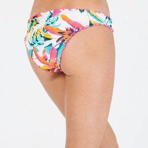 Hula Honey Swim Hula Honey Floral Cheeky Hipster Bikini Bottoms