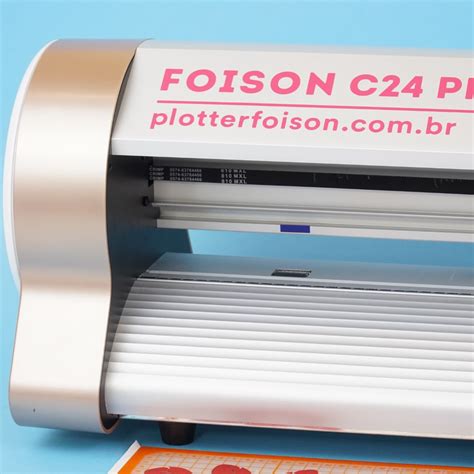 Plotter De Recorte Profissional Foison C24 PRO CAM Rose Gold Kit