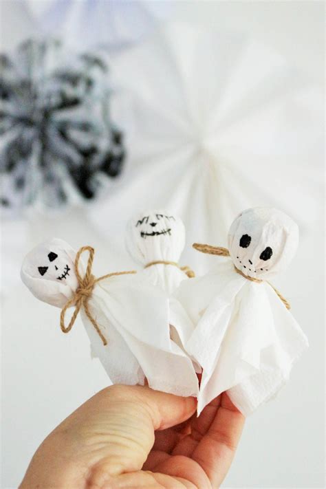 Diy Halloween S Igkeiten Verpackung Als Geist Partystories Blog