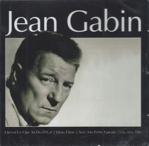 GABIN Jean La Compilation Maintenant Je Sais 1993 Discology