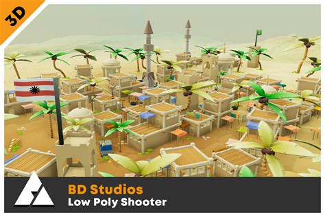 Low Poly Shooter Pack By Bd Studios D Environments Unity Asset Store