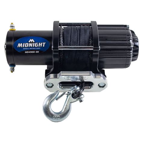 Viper Midnight Lb Winch W Ft Black Rope Side By Side Stuff