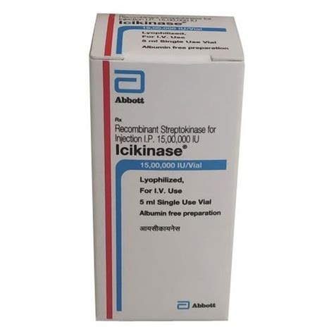 Icikinase 1 5MIU Injection At Rs 1818 Piece Pharmaceutical