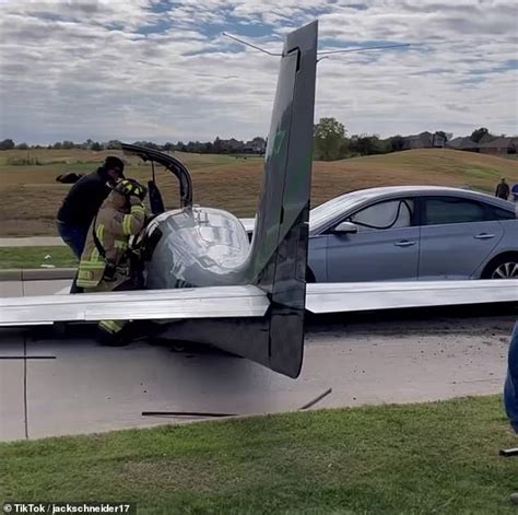 Texas Airport Crash Sees Plane Overshoot Runway And Crash Into Car