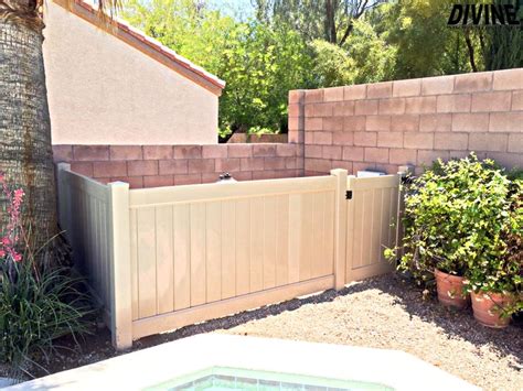 Vinyl Fence Enclosure Fence Contractor Vinyl Fence Outdoor Decor