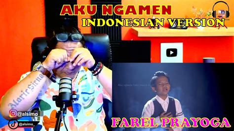 MENGHARU FAREL PRAYOGA AKU NGAMEN Indonesia Version OFFICIAL YouTube