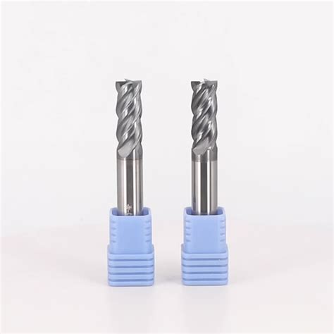 Handerk Flutes Straight Shank End Mill Tungsten Carbide Router Bit