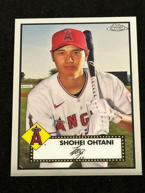 Lot 2021 Topps Chrome Platinum Anniversary Shohei Ohtani