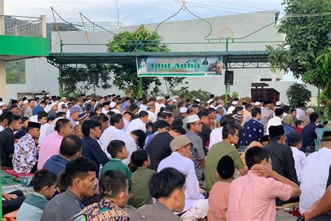 24 Masjid Di Padang Panjang Selenggarakan Salat Iduladha Hari Ini