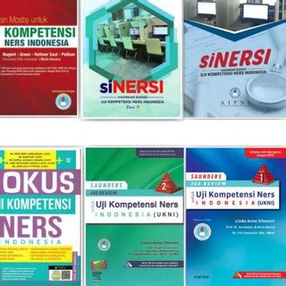 Jual Serba Baru Buku Sinersi Fokus Uji Kompetensi Ners Indonesia Ukni