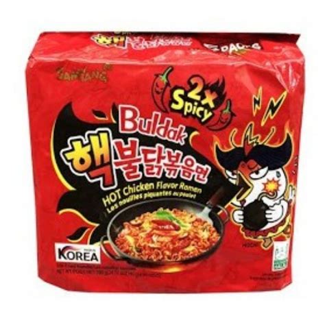Samyang Buldak X Spicy Hot Chicken Flavor Ramen Instant Noodle Halal Certification X G