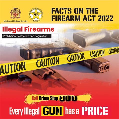 Andrew Holness On Twitter The Firearm Act 2022 Outlines The