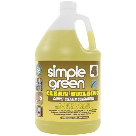 Simple Green Clean Building Carpet Cleaner Concentrate 1 Gal Bottle