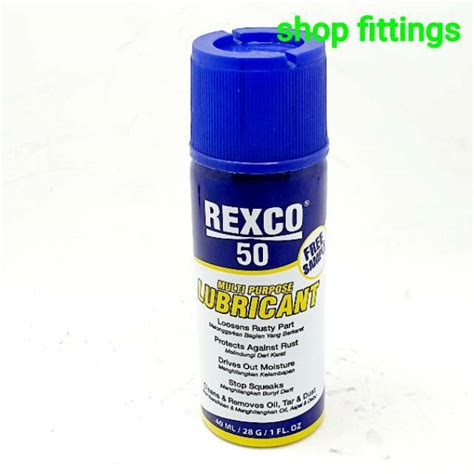 Jual REXCO 50 Lubricant Pelumas Serba Guna Anti Karat 40 Ml Shopee