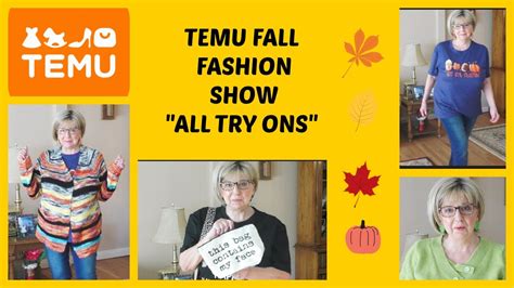 LARGE TEMU FALL TRY ON FASHION SHOW And Haul Fall Clothing October