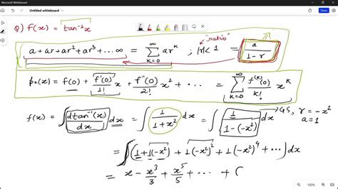 Geometric Series Problem Engineering Math I Youtube