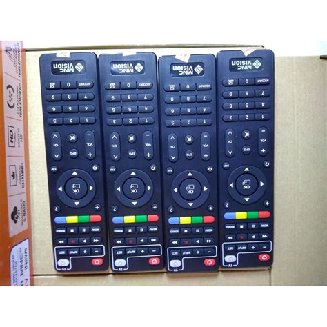 Jual Remote Remot Reciver Tv Parabola Indo Vision Top Tv Oke Vision