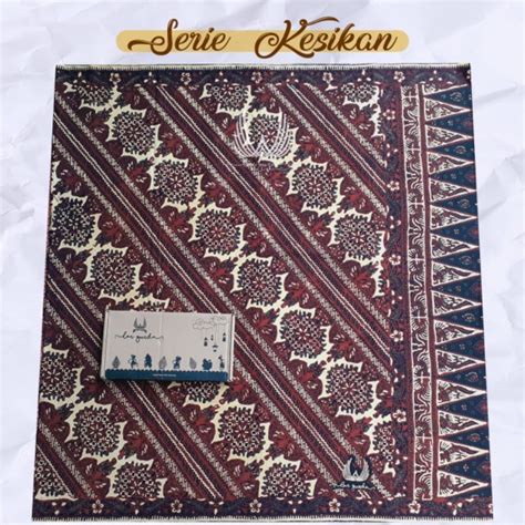 Jual Sarung Batik Largurda Serie Kesikan Motif Kembang Gedhe Shopee