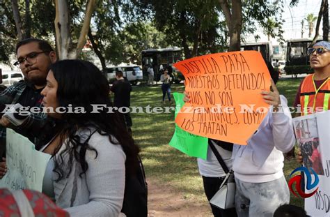 Familiares De Taxistas Rojinegros Presos Protestaron Ante La Gobernadora