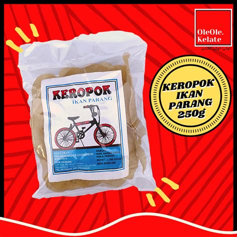 Keropok Ikan Parang Cap Basikal 250g Shopee Malaysia