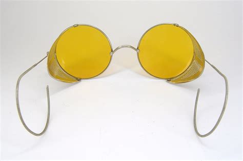 Vintage Steampunk Eyewear Goggles Eyeglasses Safety Frame